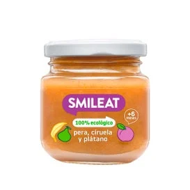 Smileat tre vaso di frutta 100% biologico 130g