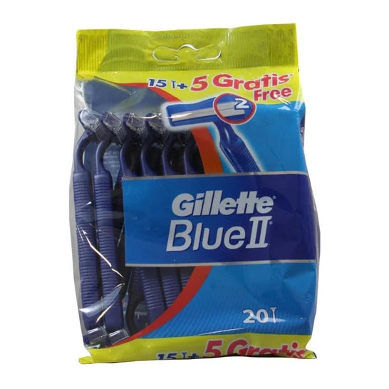 Gillette Blue II rasoio fisso 20 pezzi