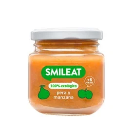 Smileat Mela Pera Tarrito 100% biologico 130g