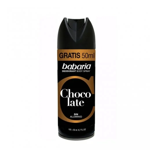 Babaria Deodorante Corpo Spray Uomo Cioccolato 200ml