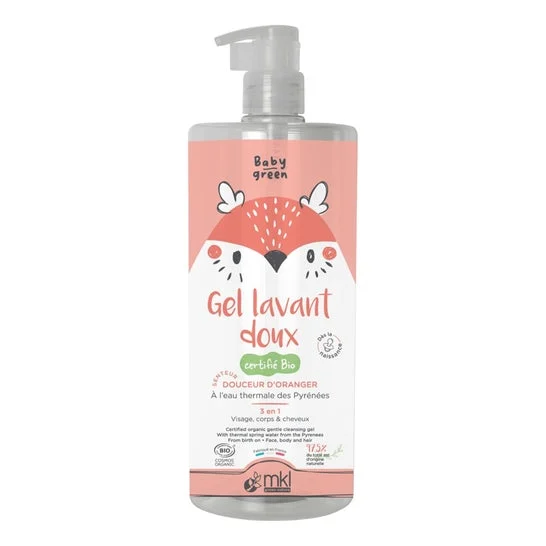 Mkl Green Nature Baby Green Gel Limpiador Suave Bio 1L
