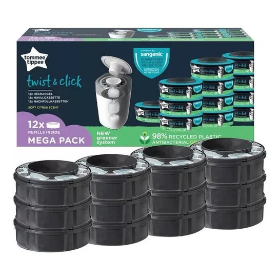 Tommee Tippee Twist Recambios Sangenic Tec 12 Set