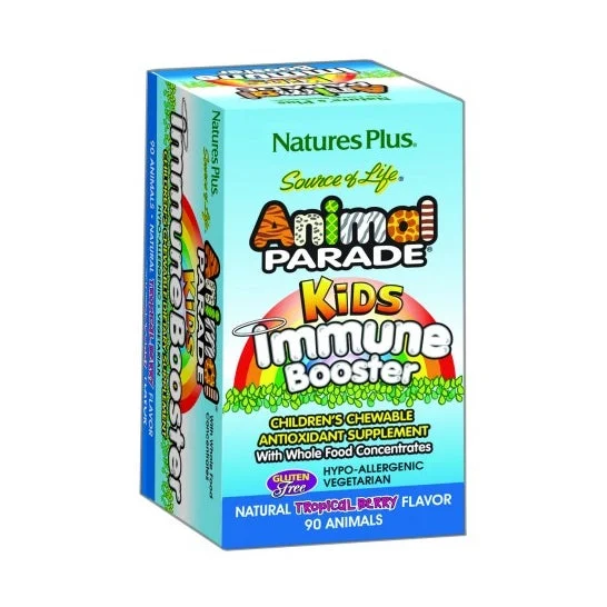 Nature's Plus Sfilata di animali Kidsimmune Booster 90comp