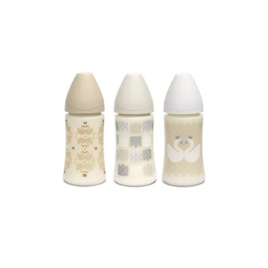 Suavinex Biberon 270 Ml +Om Silicone tettarella tettarella rotonda 3P