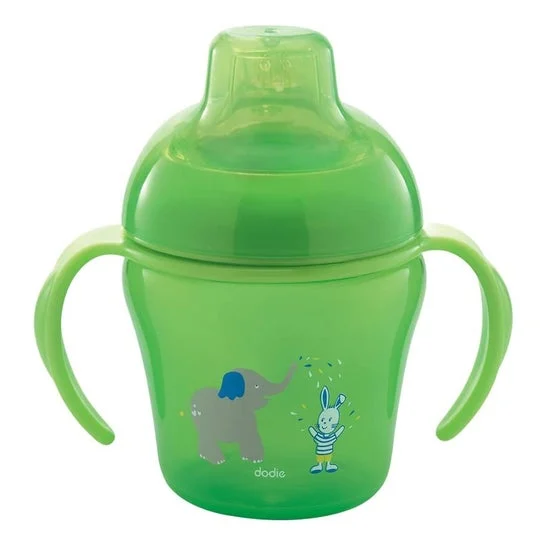 Dodie Learning Cup Silicone verde 200ml +6 mesi