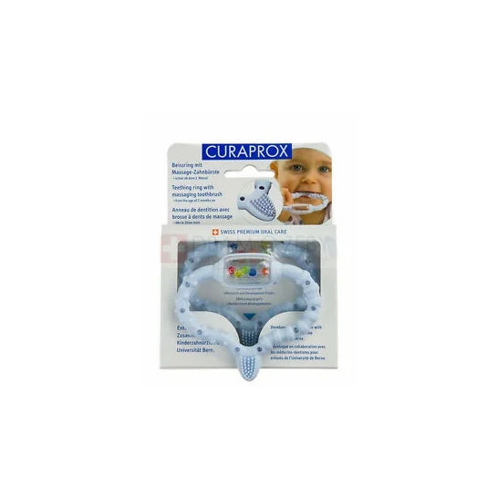 Curaprox Baby Anello da Dentizione Blu 1 Unità