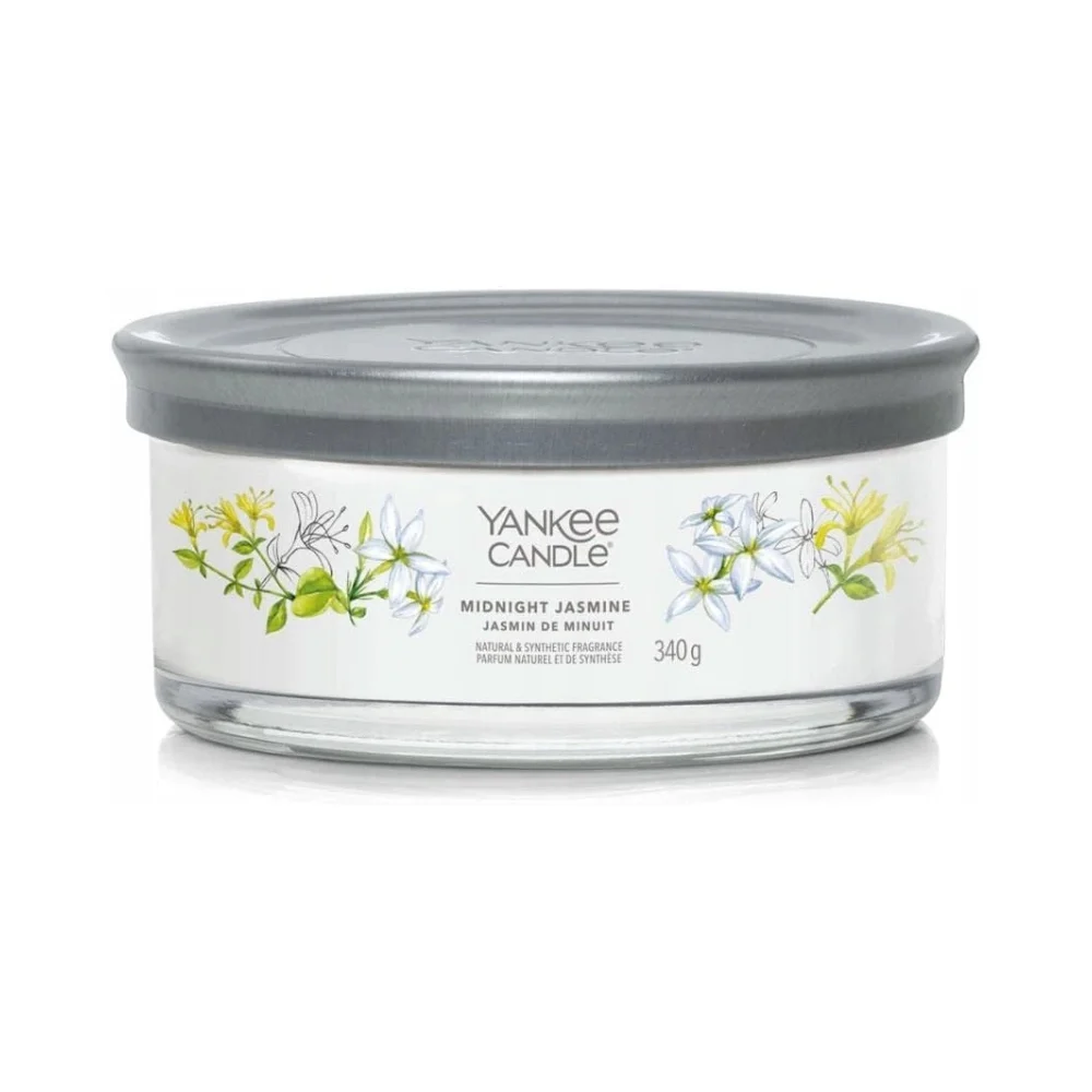 Yankee Candle Tumbler White Gardenia Signature Candela (gardenia bianca) - 340g