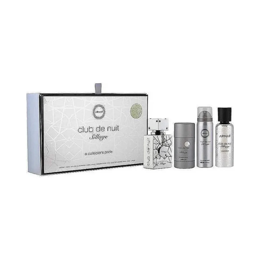 Armaf Club De Nuit Sillage Set regalo EDP 30 ml, spray corpo 50 ml, lacca capelli 55 ml e deodorante 75 g - 30 ml