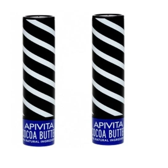 Apivita Lip Care Cocoa Butter Pack Duplo