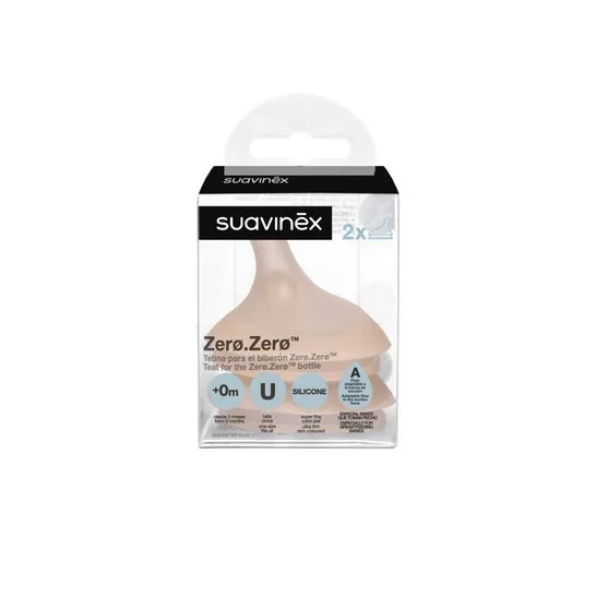 Tettarella in silicone Suavinex Tettarella mista Allattamento al seno adattabile