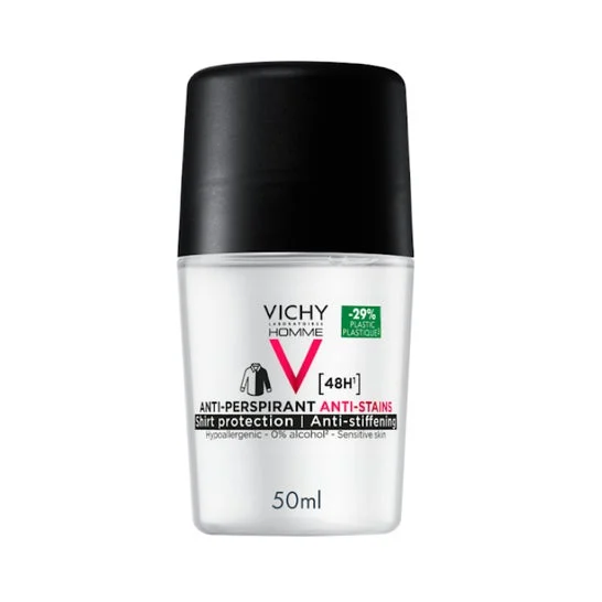 Vichy Homme Deodorante - rotolo su palla rimozione della macchia 50ml