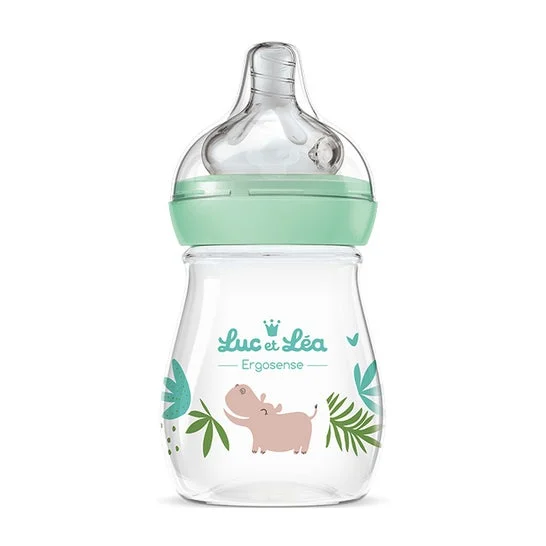 Luc et Lea Biberon Plastica Savane 150ml 1 Unità