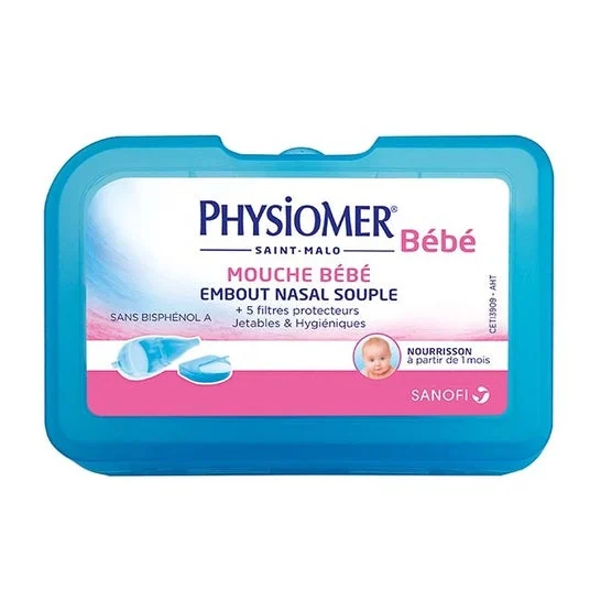 Physiomer Baby Boquilla Nasal Suave + 5 filtri protettivi