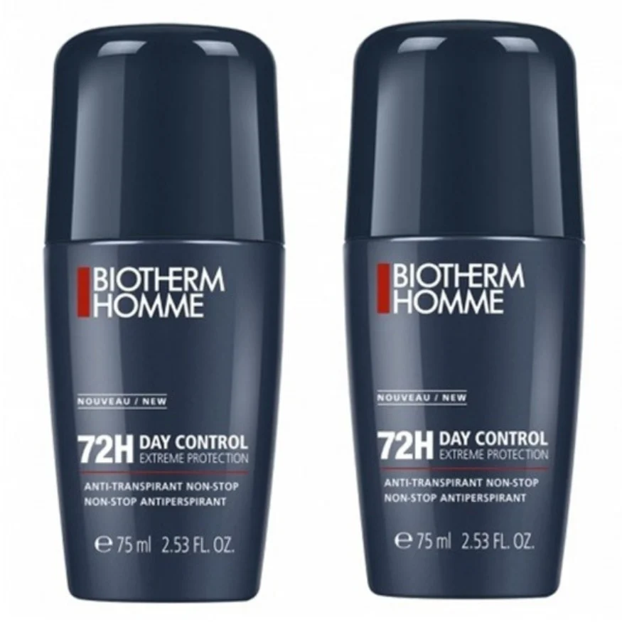 Biotherm Day Control Deodorante 72h Uomo 2x75ml