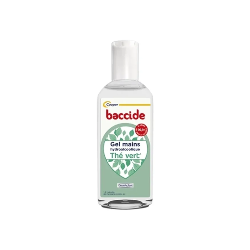 Baccide Gel Mani Disinfettante Idroalcolico Tè Verde Pelli Sensibili 30ml