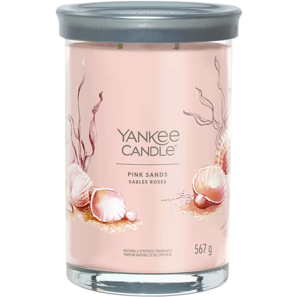 Yankee Candle Candela Tumbler Signature Pink Sands (sabbie rosa) - 567.0g