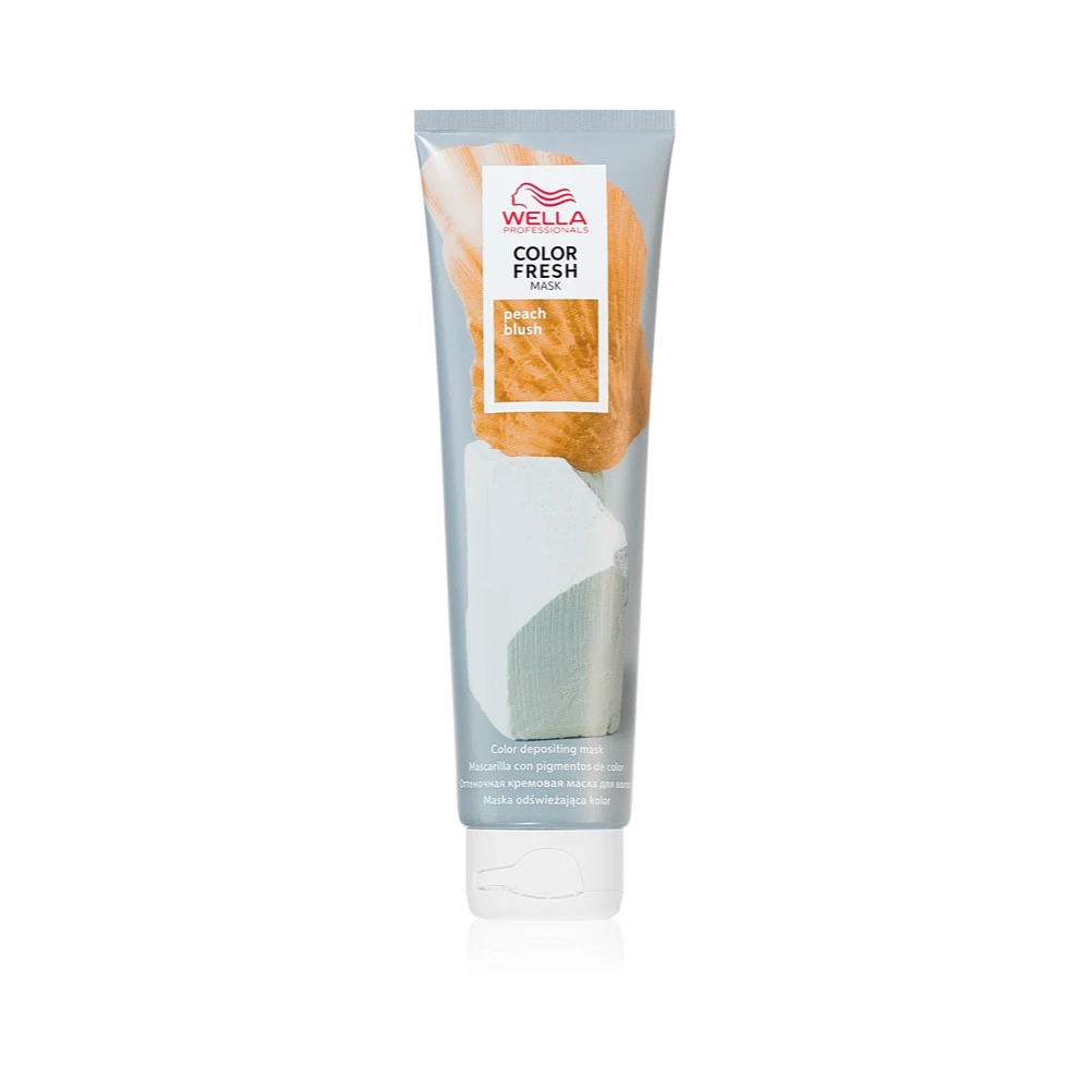 Wella Color Fresh Peach Blush - maschera colorante per capelli, 150 ml
