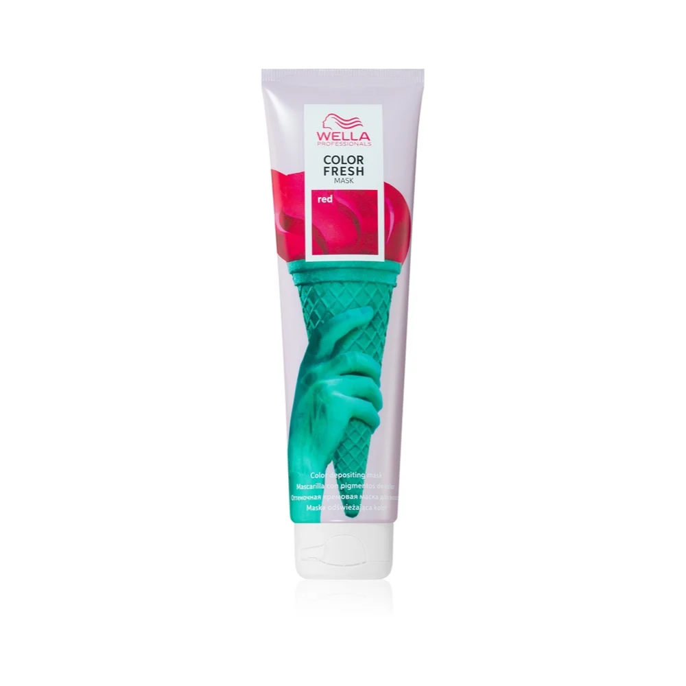 Maschera colorante Wella Color Fresh Red Mask 150ml