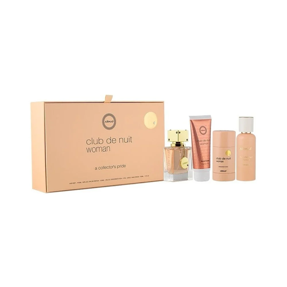 Armaf Club De Nuit Donne Set regalo EDP 30 ml, deostick 75 g, crema mani 50 ml e lacca per capelli 55 ml - 30 ml