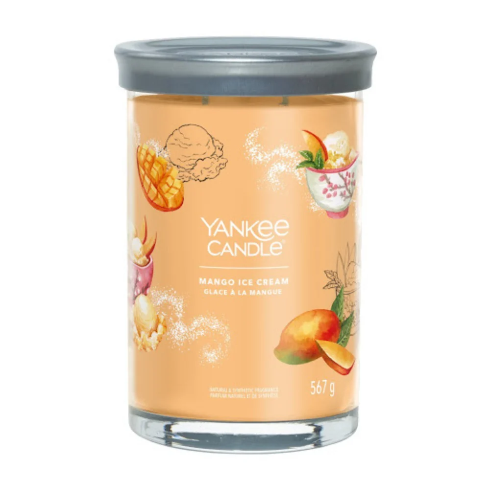 Yankee Candle Candela tumbler Mango Ice Cream Signature - 567,0 g