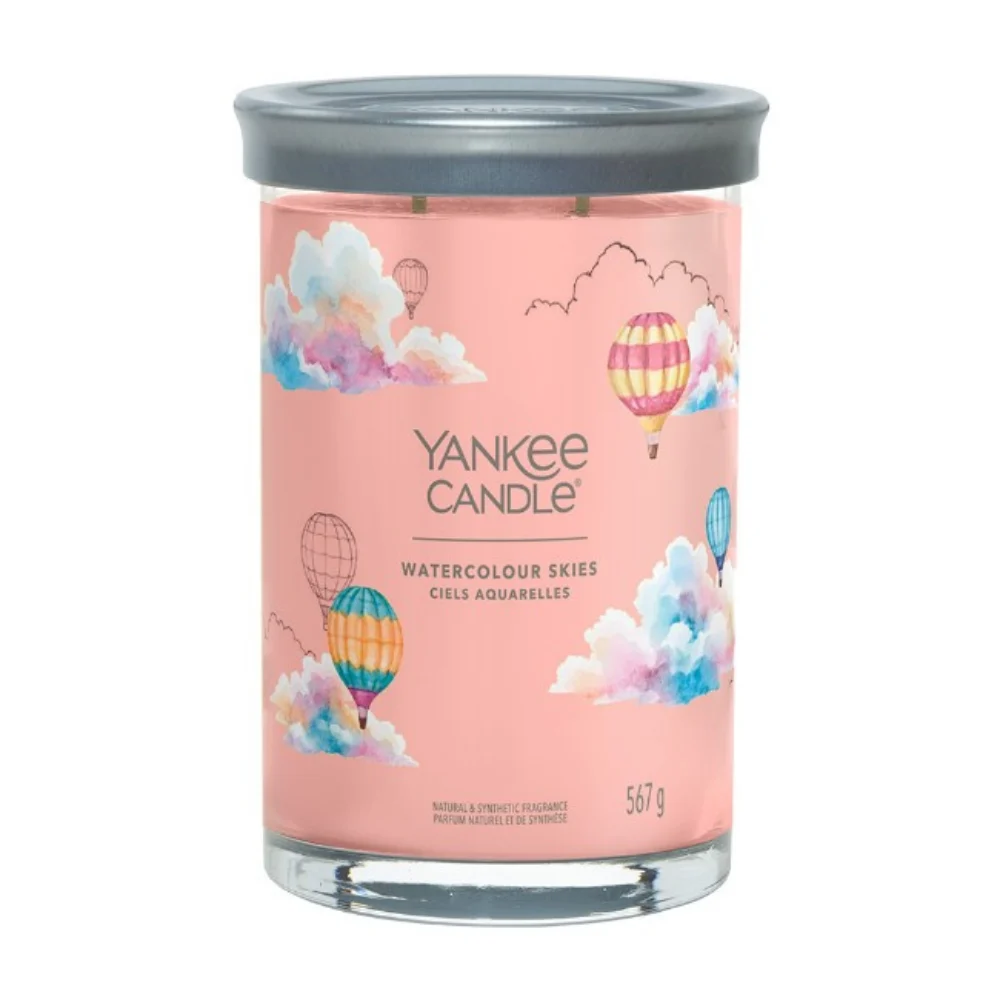 Yankee Candle Candela tumbler Watercolor Skies Signature - 567,0 g