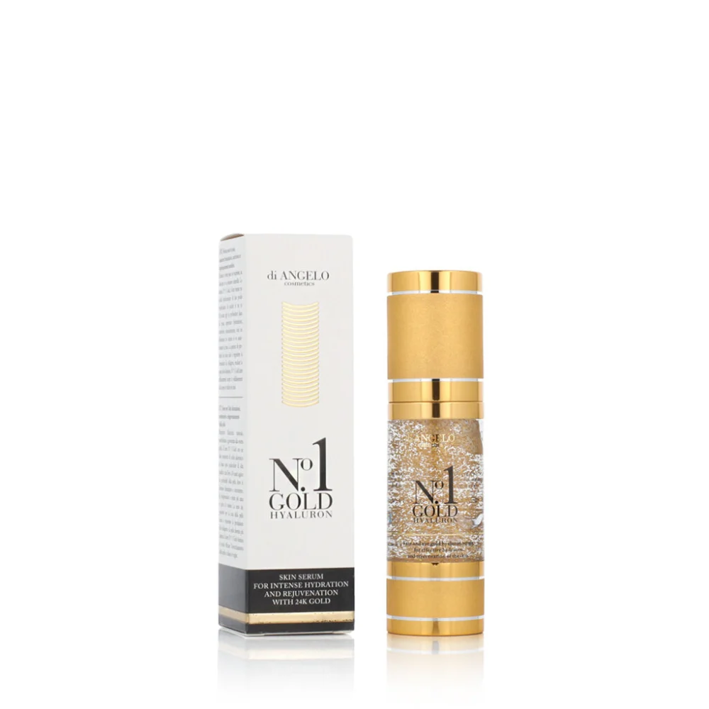 Di angelo cosmetics Siero per la pelle No.1 Gold Hyaluron per un'idratazione intensa - 30 ml