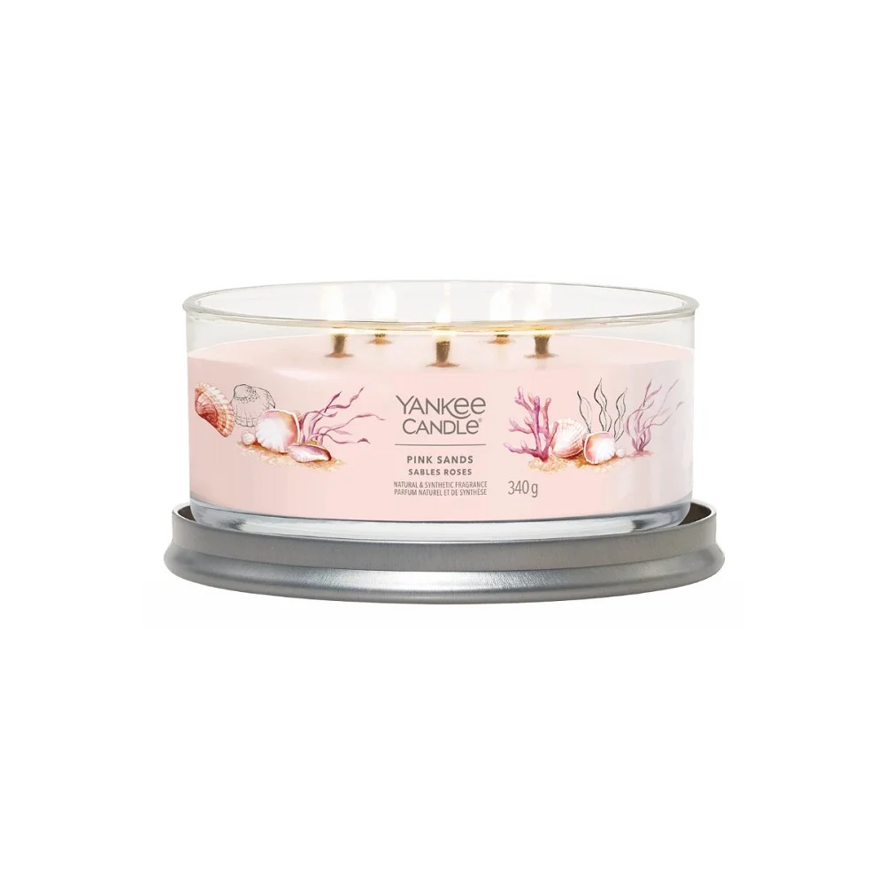 Yankee Candle Candela Tumbler Signature Pink Sands (sabbie rosa) - 340g