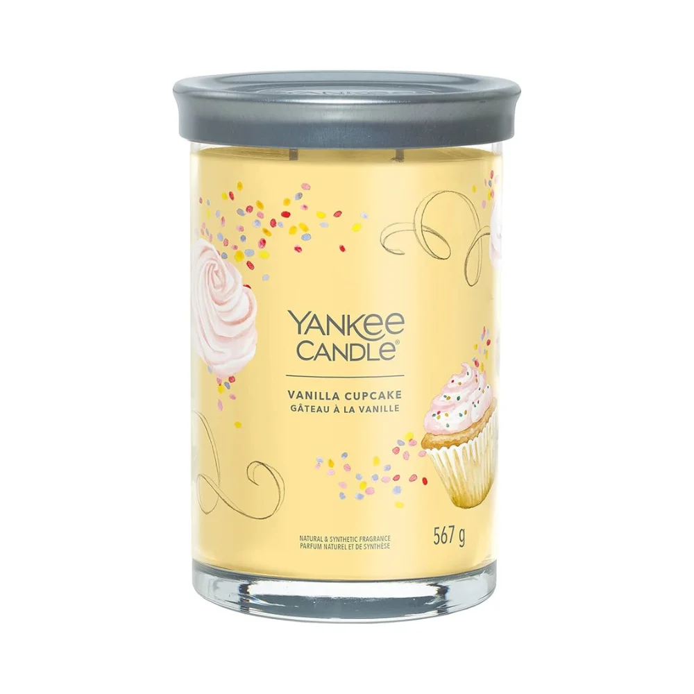 Yankee Candle Candela tumbler Vanilla Cupcake Signature - 567,0 g