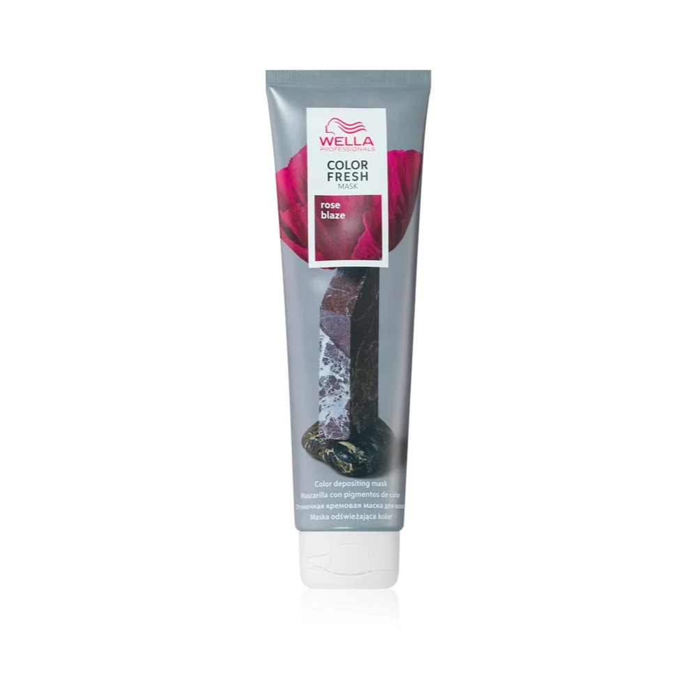 Wella Color Fresh Rose Blaze Mask 150 ml maschera colorante nutriente