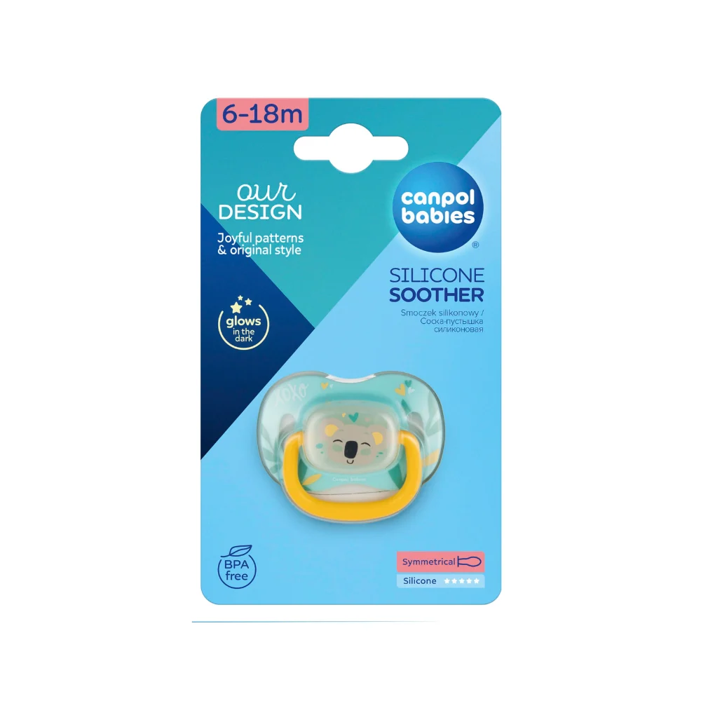 Canpol babies Ciuccio in silicone Koala Exotic Animals  6-18m