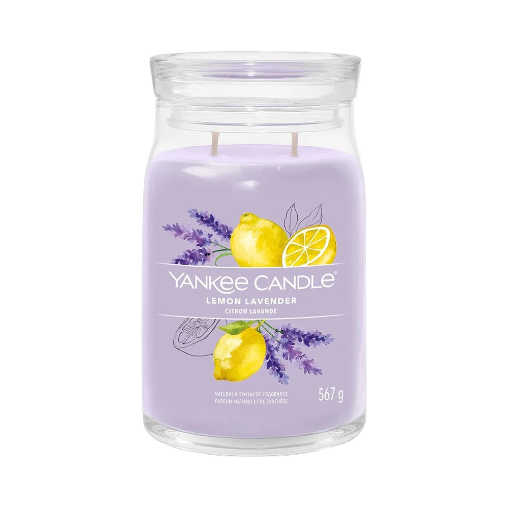 Yankee Candle Candela Lemon Lavender Signature - 567g