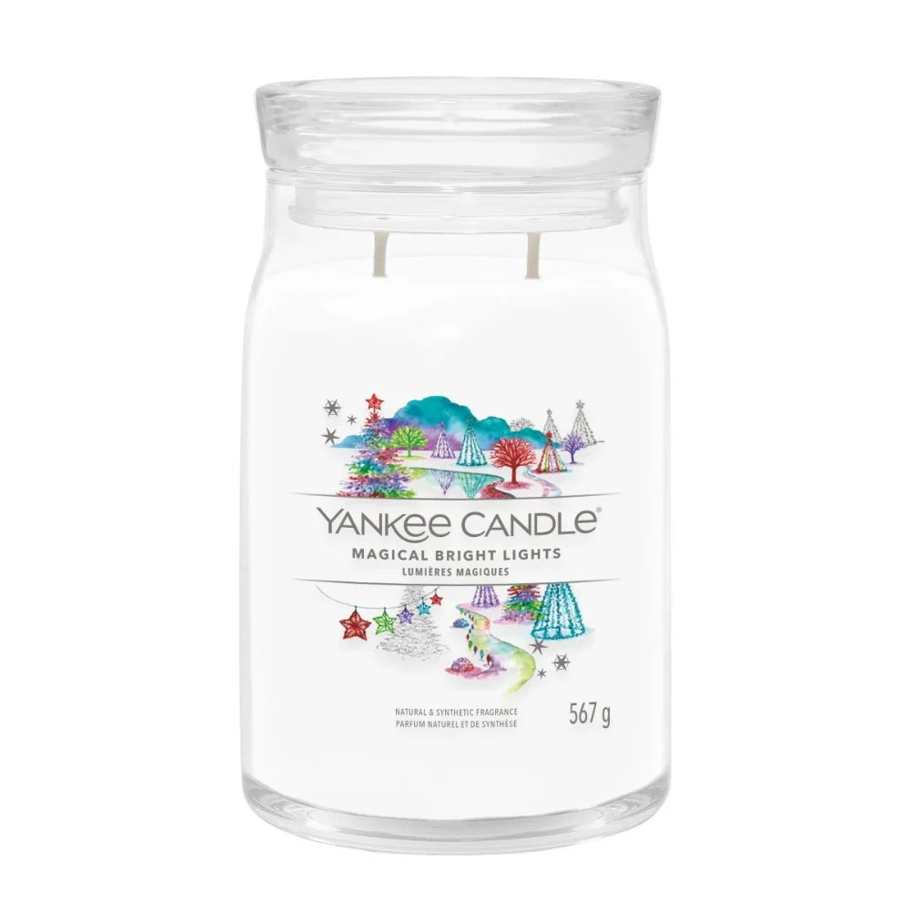 Yankee Candle Magical Bright Lights Signature candela- 567,0 g