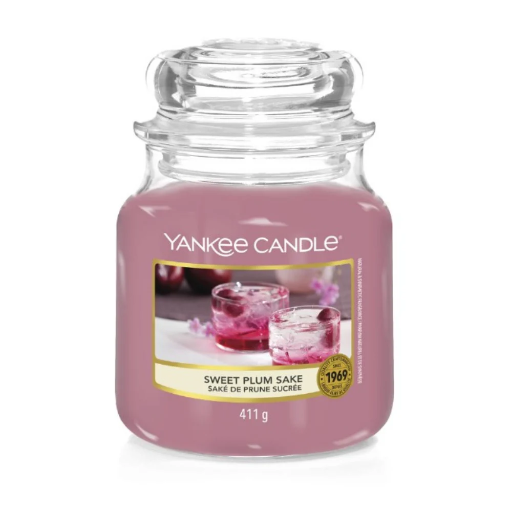 Yankee Candle Candela dolce al sakè e prugna - 411,0 g