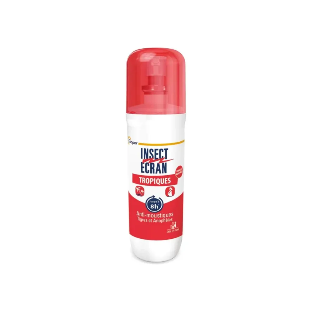 Insect Ecran Pelle Antizanzare Tropici 8H Da 24 Mesi 75ml