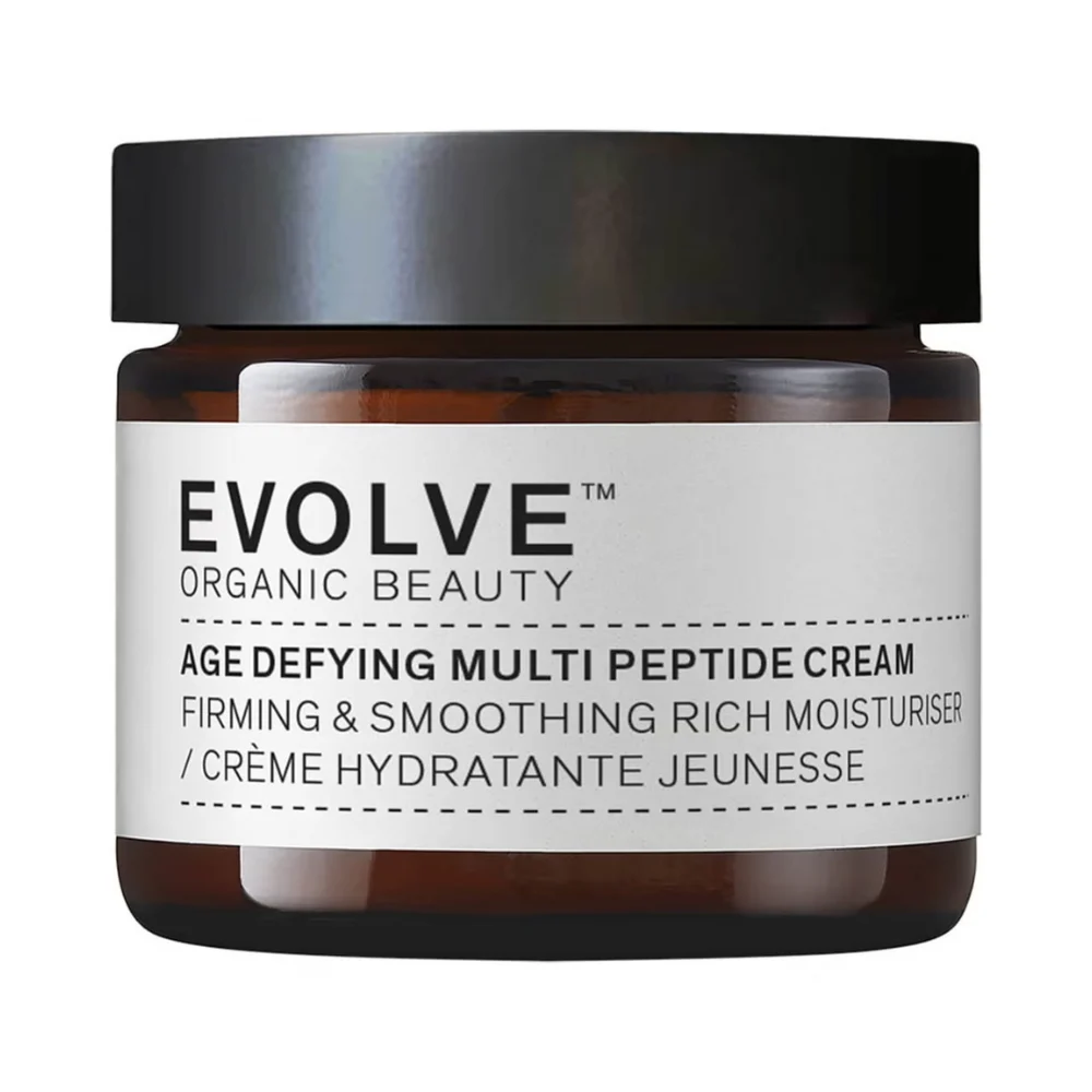 evolve organic beauty Crema multipeptidica anti-età, 60 ml