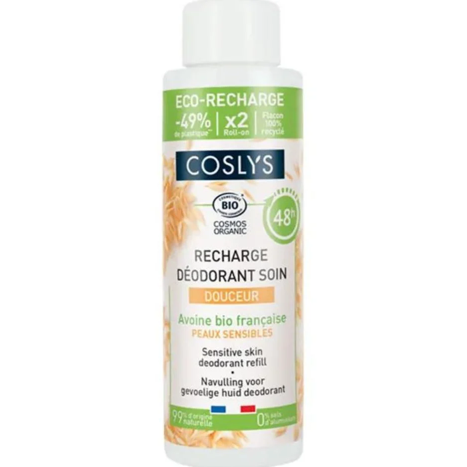 Coslys Ricarica Deodorante Trattamento Morbidezza Bio 100ml