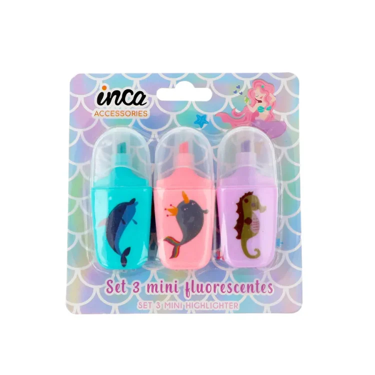 Inca Mini fluorescenti Oceano 3,25 X 7,5 Cm 3 Unità