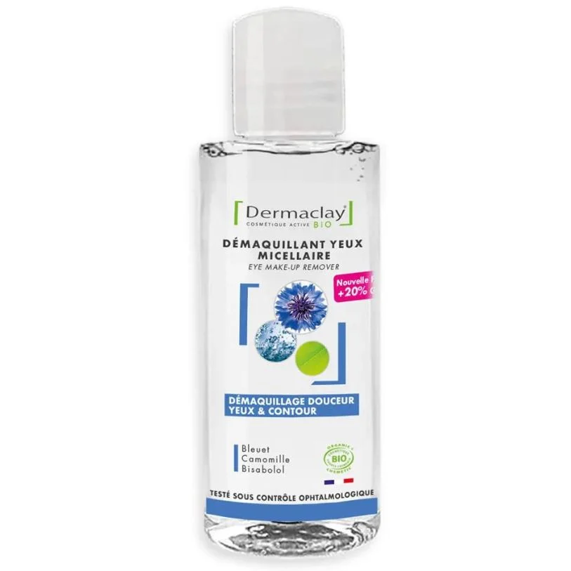 Dermaclay Struccante Occhi Micellare Morbida Bio 150ml