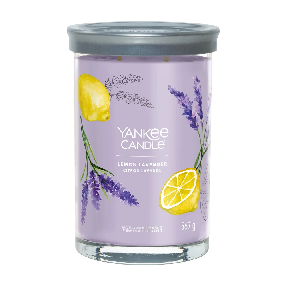 Yankee Candle Candela Signature Bicchiere (limone con lavanda) - 567,0 g