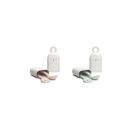 Suavinex™ Set On The Go cucchiaio e portacucchiaio 1pz