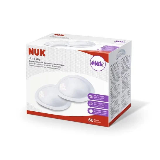 Nuk Ultra Dry coppette assorbilatte 60pz
