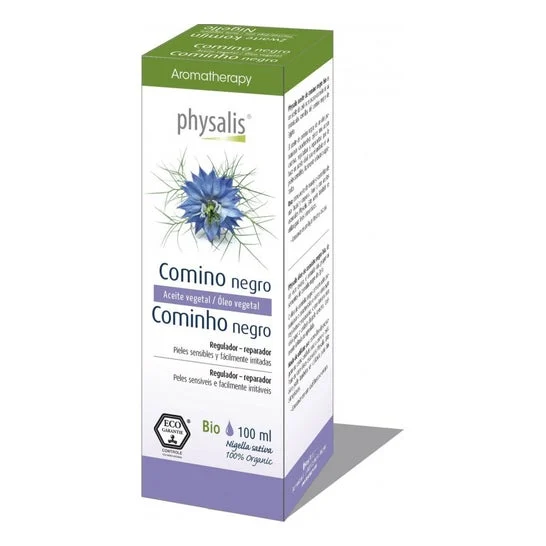 Physalis Olio vegetale di cumino nero Bio 100ml