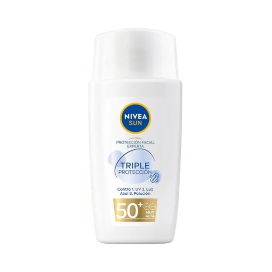 Nivea Sun Triple Proteccion Fluido Ultraligero Facial Fps50 40ml