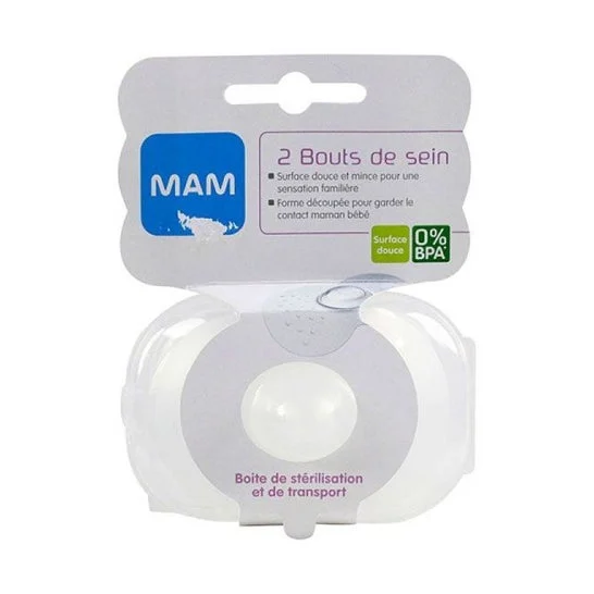 Mam Natiche Silicone per Seno Talla L 2 Unità
