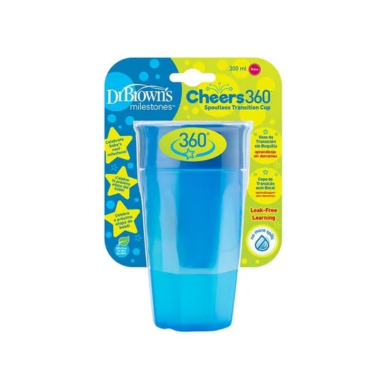 Dr Brown's Vetro 360 Senza Boccaglio Blu 1 Unità