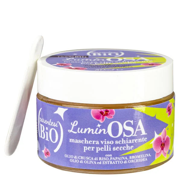PARENTESI BIO Luminosa – Maschera Viso Schiarente Pelle Secca