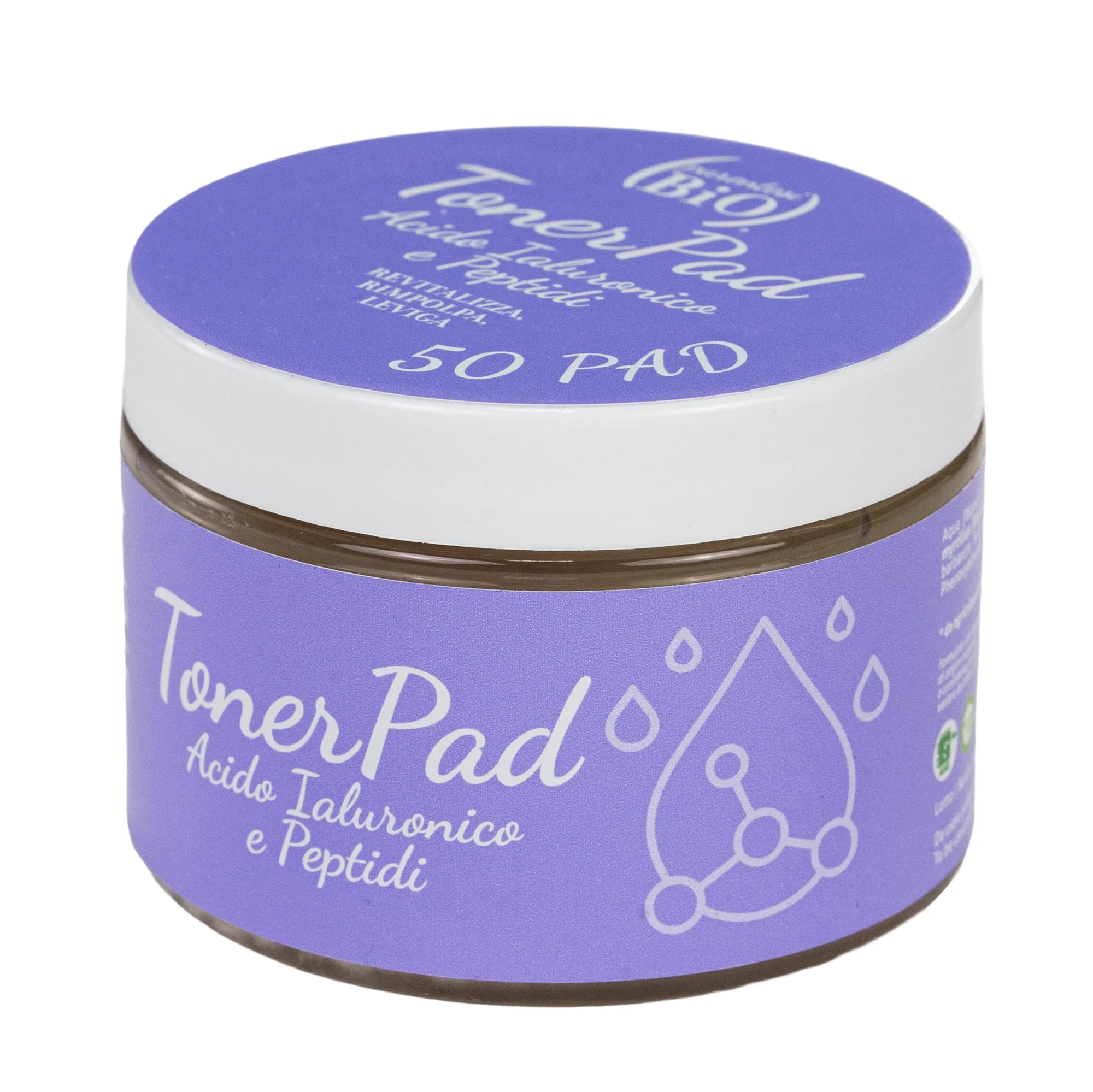 PARENTESI BIO Toner Pad Acido Ialuronico e Peptidi