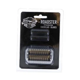 Eurostil Roadster Pack Cuchilla Afeitadora Negro Recambio + Cabezal 1ud