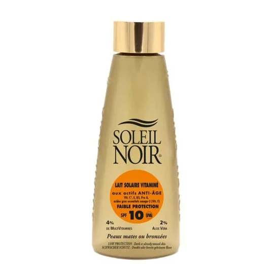Soleil Noir Latte Solare Vitaminizzato Spf10 150ml