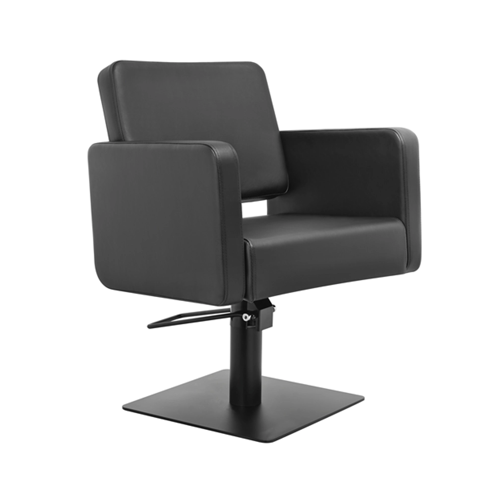 Sedia Poltrona da Taglio Capelli Donna Nera Class Q MUDI WEELKO